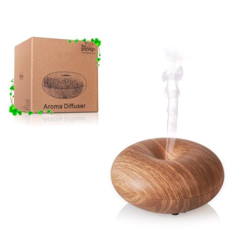 Progenion Aromadiffuser PR-03K rund mit LED-Beleuchtung